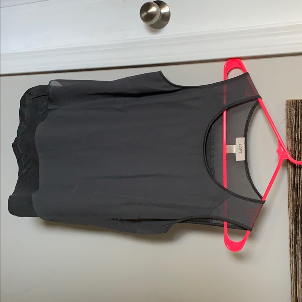 Grey Loft tank top never worn